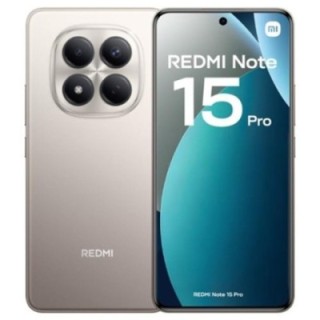 xiaomi movil xiaomi redmi note 15 pro 8gb 256gb 6.77 pulgadas titanio