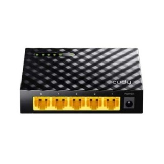 hub switch 5 ptos cudy gs105d 5x10 100m rj45 ports desktop plastic case
