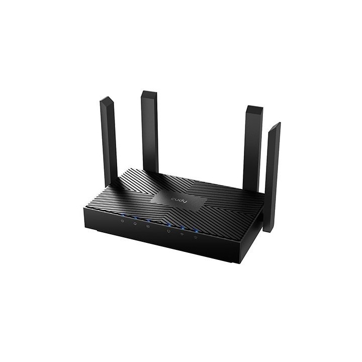 wireless router cudy ax3000 wifi6 mesh router   4 gigabit wan lan ports