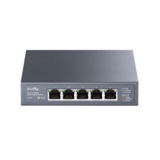 hub switch 5 ptos cudy hs105 2.5g metal 5xgigabit de 2.5g metal case