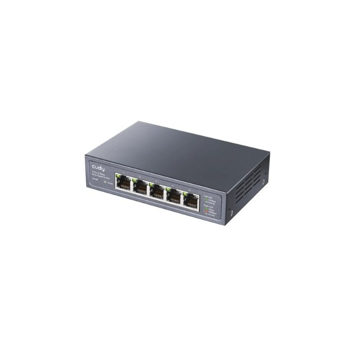 hub switch 5 ptos cudy hs105 2.5g metal 5xgigabit de 2.5g metal case