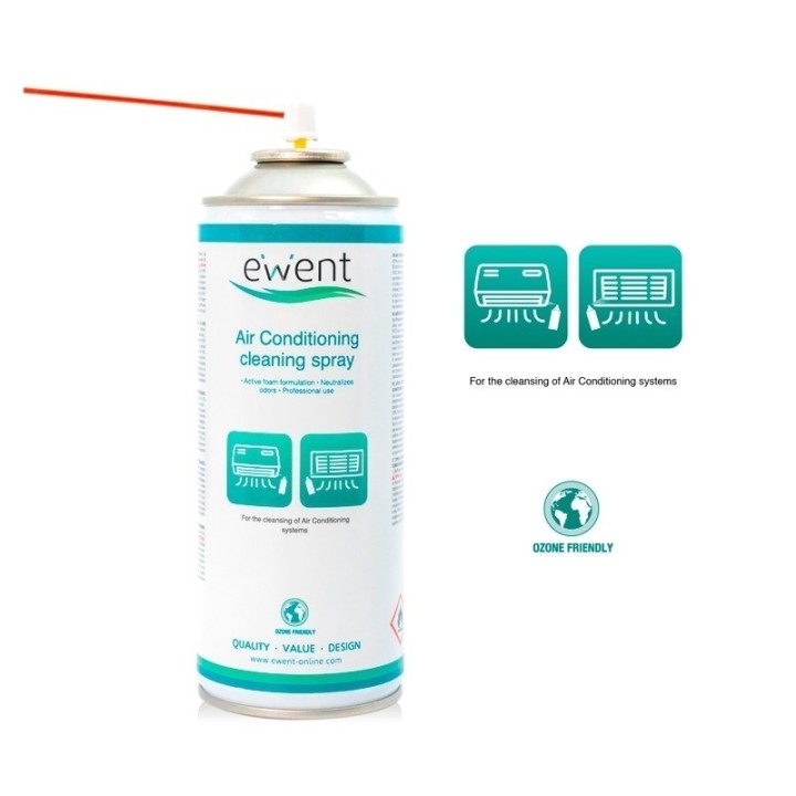 ewent spray de limpieza aire acondicionado