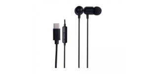 fonestar sistem auriculares intrauditivos fonestar x3   nc   microfono   usb tipo c   negro