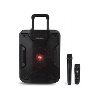 fonestar sistem altavoz portatil fonestar california 200w   jack   auxiliar   funcion karaoke   blue