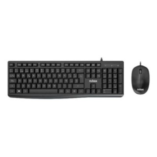 nilox teclado + raton nilox nxkme0012 negro