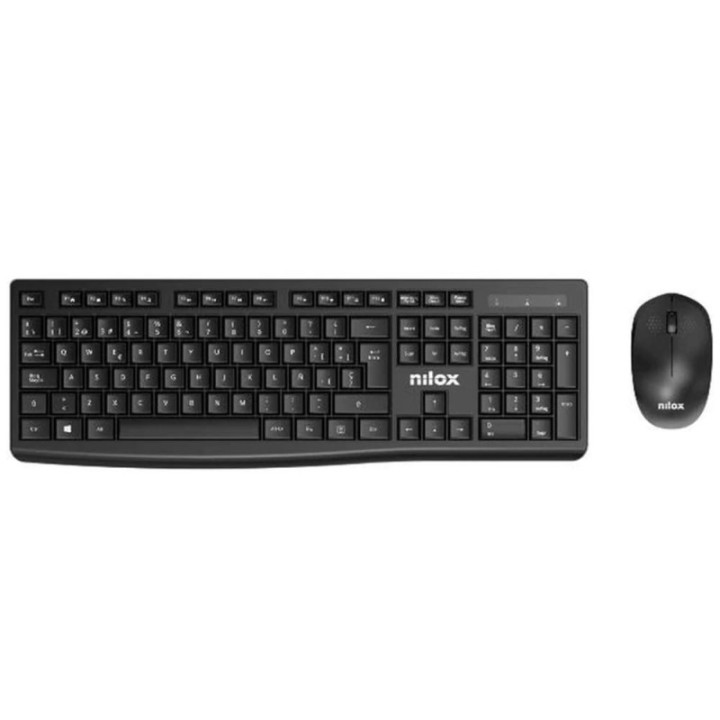 nilox teclado + raton nilox nxkmwe012 inalambrico
