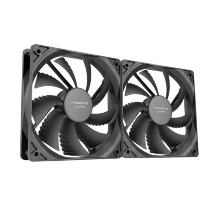 tacens ventilador caja tacens anima af1 2x 120mm negro