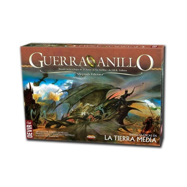 devir juego de mesa devir la guerra del anillo