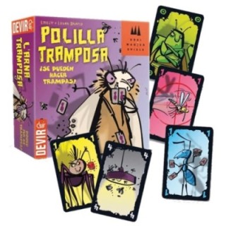 devir juego de mesa devir la polilla tramposa pegi 7