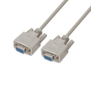 aisens cable serie null modem db9/h db9/h 1.8m
