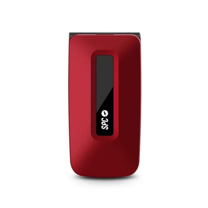 spc 2342r titan 4g movil senior 2.4" s.help rojo