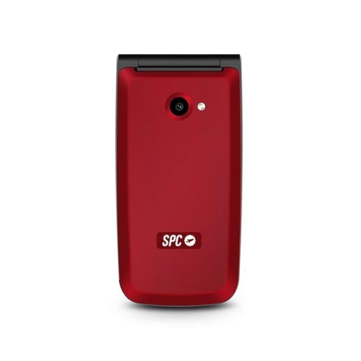 spc 2342r titan 4g movil senior 2.4" s.help rojo