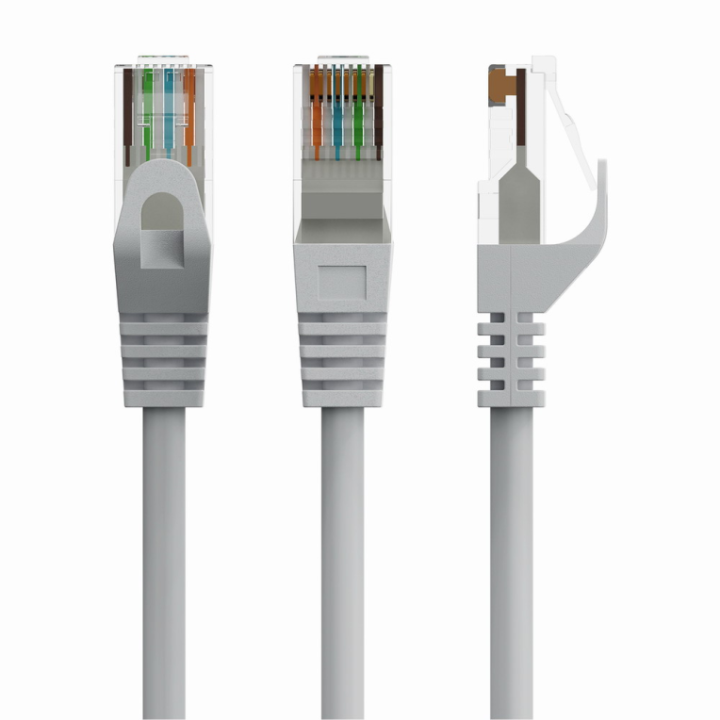 cable red gembird utp cat6 10m gris