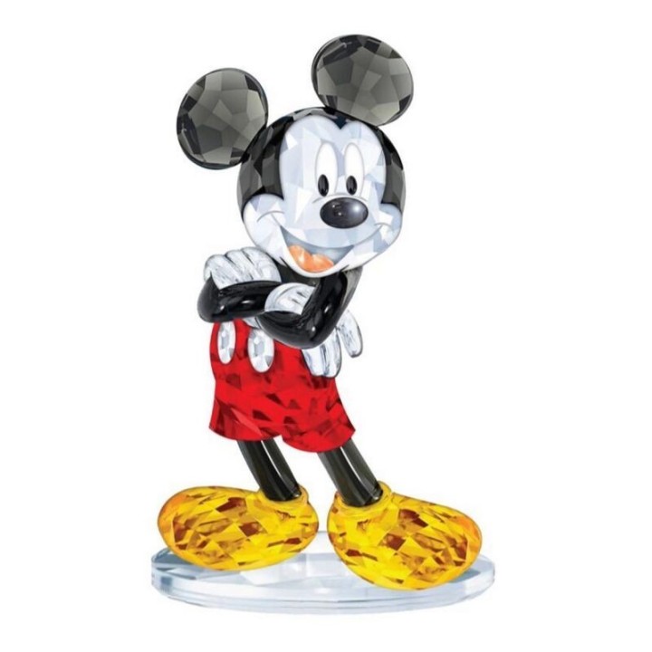 enesco figura enesco disney cristal mickey mouse