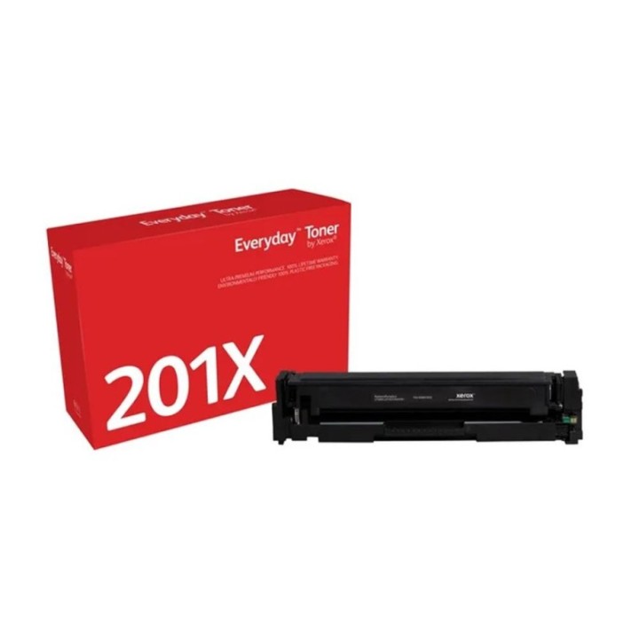 xerox toner xerox everyday compatible con hp 201x  cf400x  negro