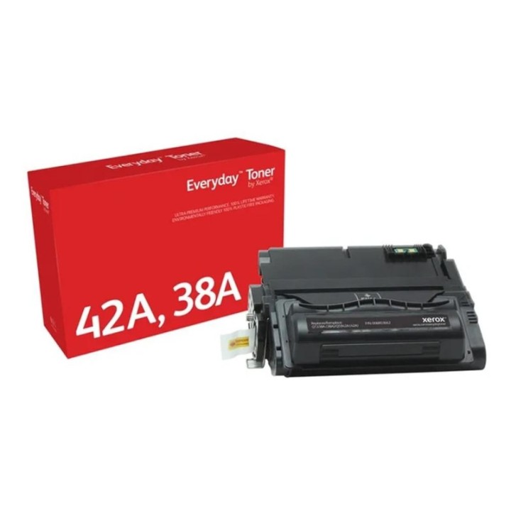 xerox toner xerox everyday compatible con hp laserjet 4200 q5942a q1338a  negro
