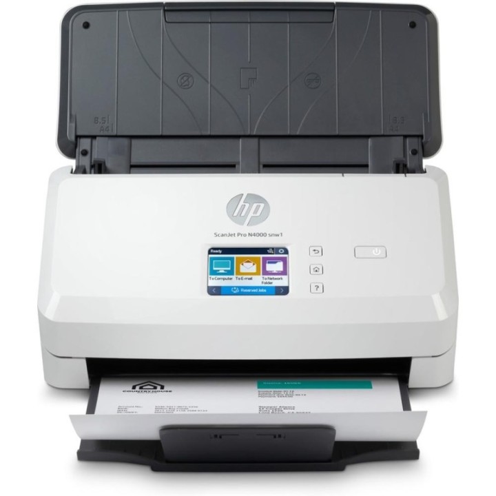 hp escaner hp scanjet pro n4000 snw1 adf    duplex