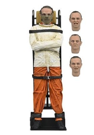 neca figura neca el silencio de los corderos dr. hannibal lecter masked scale action 18 cm