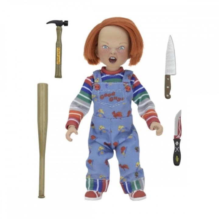 neca figura neca chucky  vestido