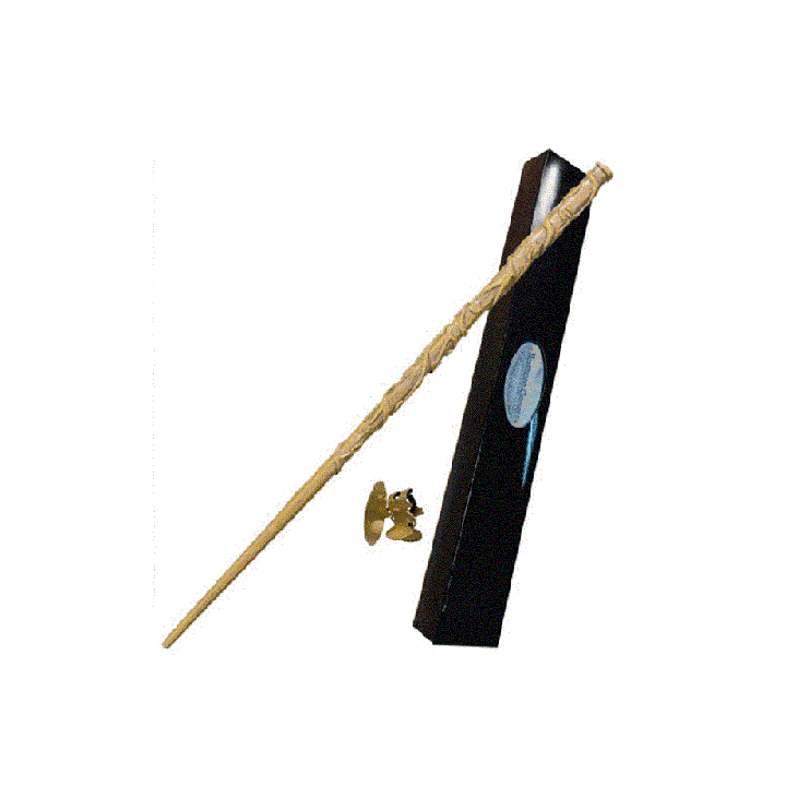 the noble collection replica the noble collection harry potter hermione granger varita con caja y pl