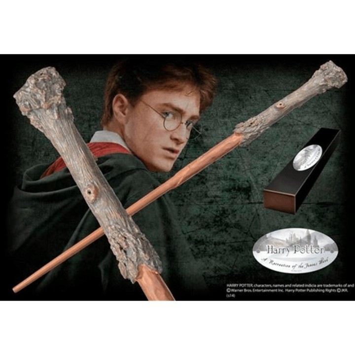 the noble collection replica the noble collection harry potter varita del personaje harry potter