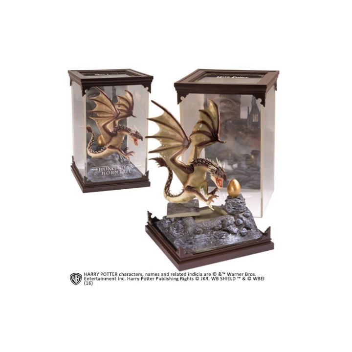 the noble collection figura the noble collection harry potter criaturas magicas húngaro cola cuerno
