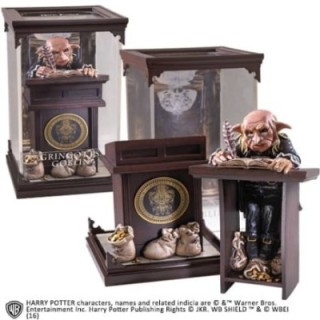 the noble collection figura the noble collection harry potter criaturas magicas goblin de gringotts