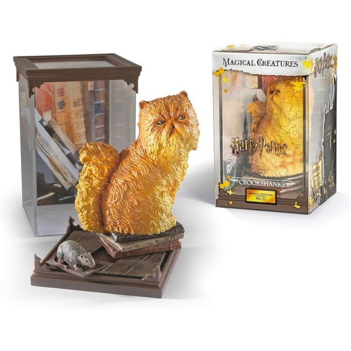 the noble collection figura the noble collection harry potter criaturas magicas nº 11 crookshanks