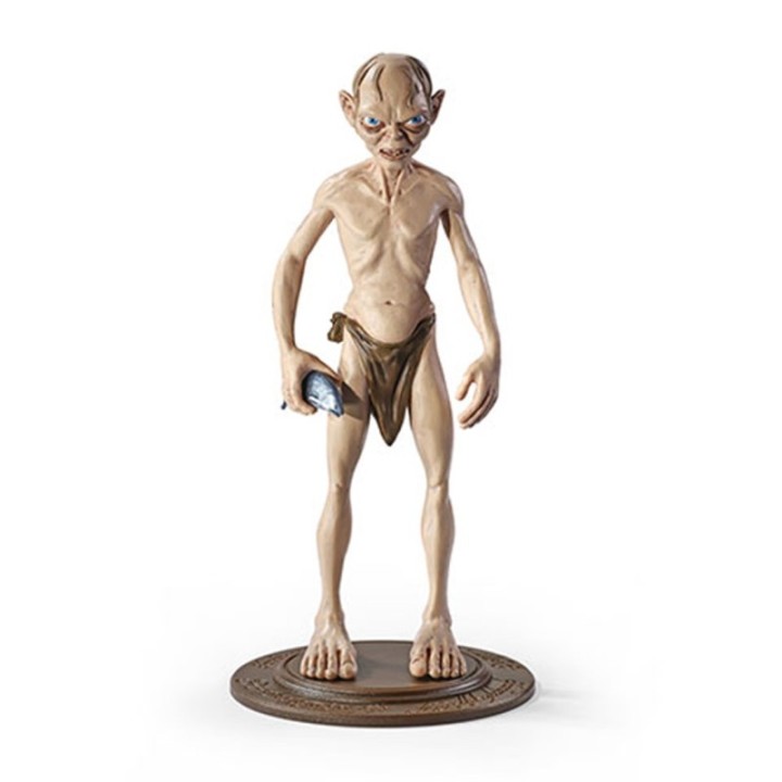 the noble collection figura the noble collection bendyfigs el señor de los anillos gollum