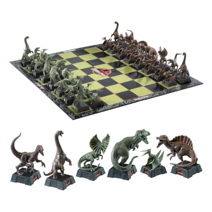 the noble collection juego de mesa ajedrez the noble collection jurassic park