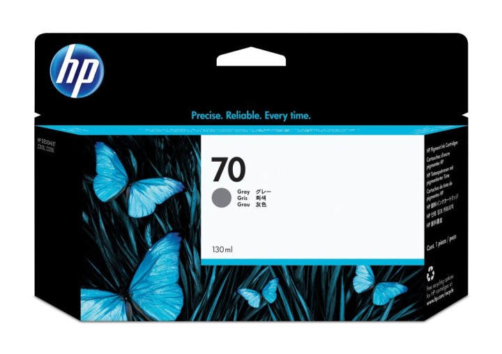 hp cartucho tinta hp 70a gris