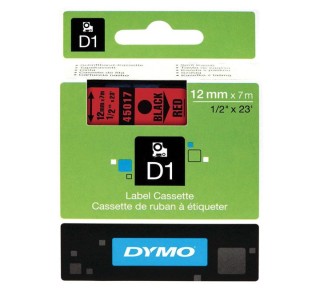 cinta dymo d1 12mmx7m ng/ro 45017
