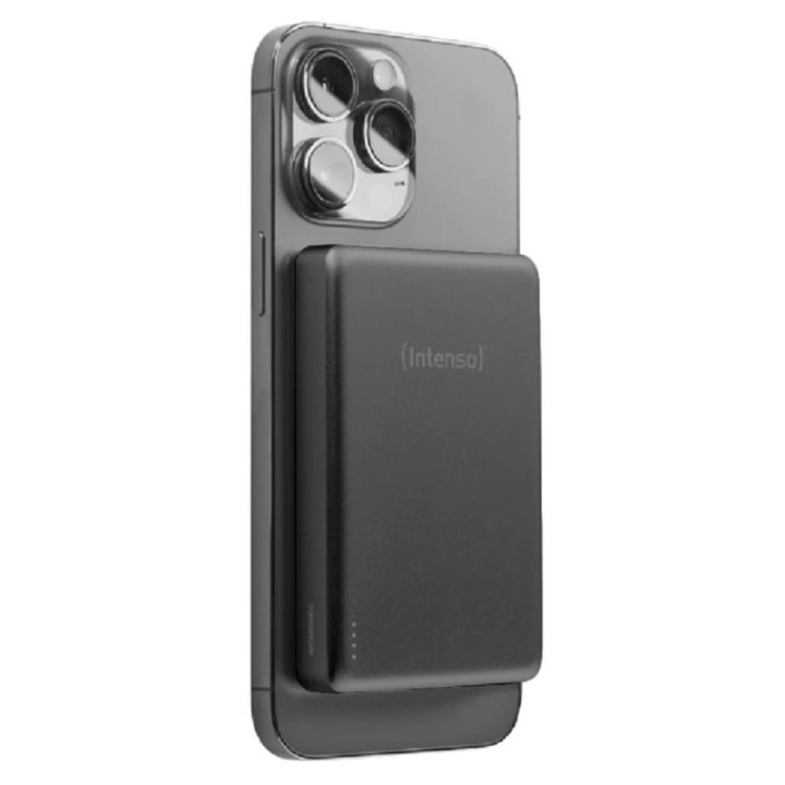 intenso powerbank intenso magsafe mw10000 gris