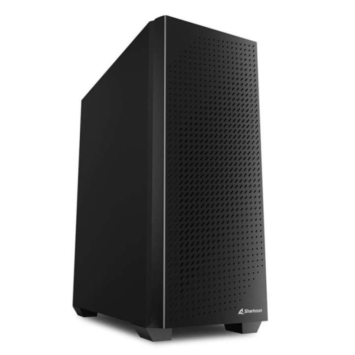 sharkoon caja ordenador sharkoon atx midi vs9 negra