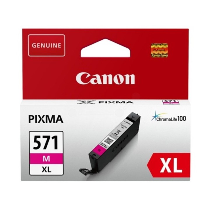 canon cartucho tinta canon cli   571m xl magenta  mg5751 mg6851 mg7750