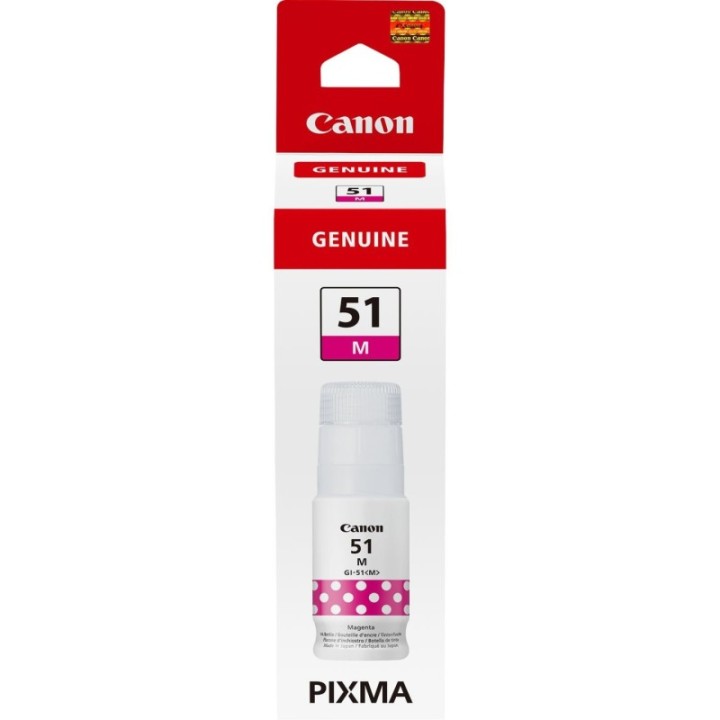 canon cartucho tinta canon magenta gi   51m 70ml 7700 paginas