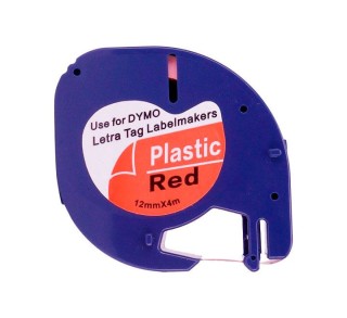 cinta dymo letratag 12mm ng/ro 91203