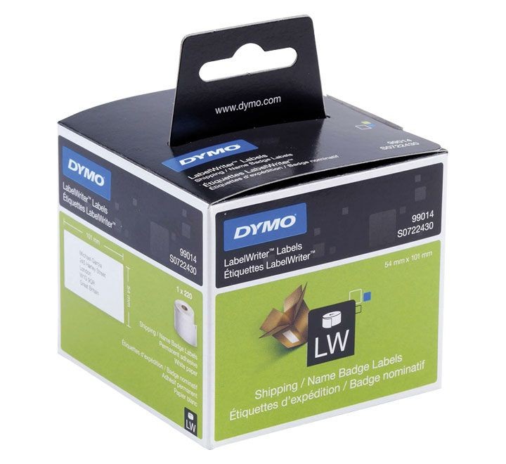 rollo etiquetas dymo lw 101x54 mm s0722430
