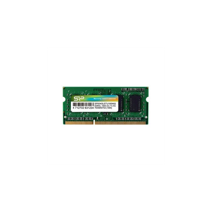 silicon power memoria ram ddr3l 4gb silicon power sodimm 1600 mhz.