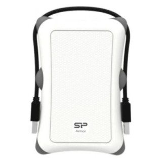 silicon power carcasa silicon power a30 para hdd 2.5 pulgadas blanco