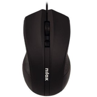 nilox mouse raton nilox mousb1002 usb 1600 dpi