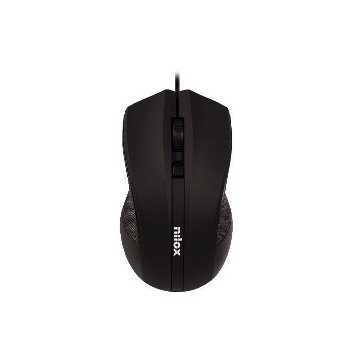 nilox mouse raton nilox mousb1002 usb 1600 dpi