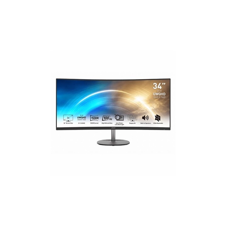 msi monitor led 34 pulgadas msi mp341cq dp hdmi mm curvo uwqhd 100 panoramico 21 9