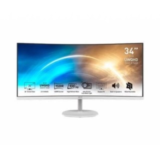 msi monitor 34 pulgadas msi pro mp341cqw blanco 100 panoramico 21 9