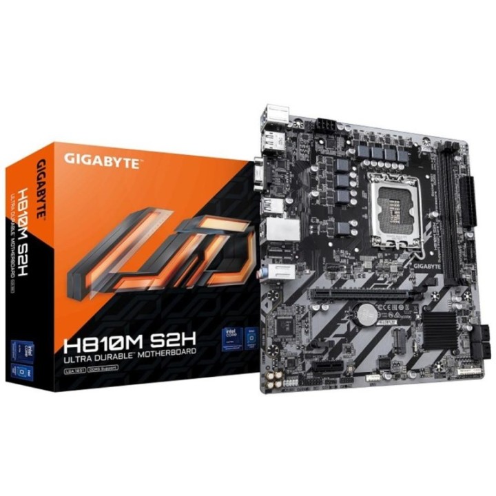 gigabyte placa base gigabyte h810m s2h 1851 matx 2xddr5