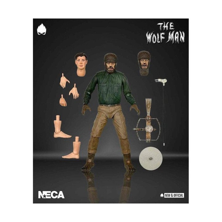 neca figura neca universal monster scale action ultimate wolf