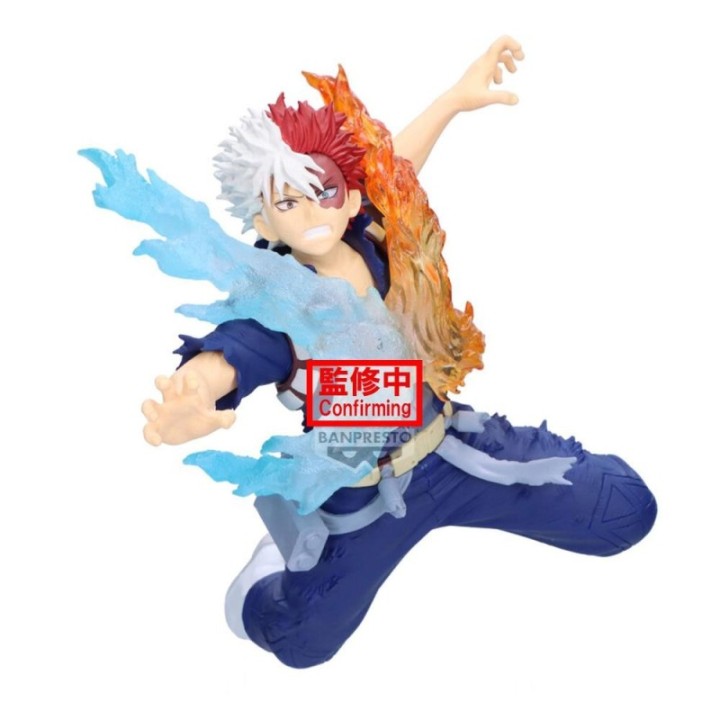 banpresto figura banpresto my hero academia the amazing heroes plus shoto todoroki 15cm