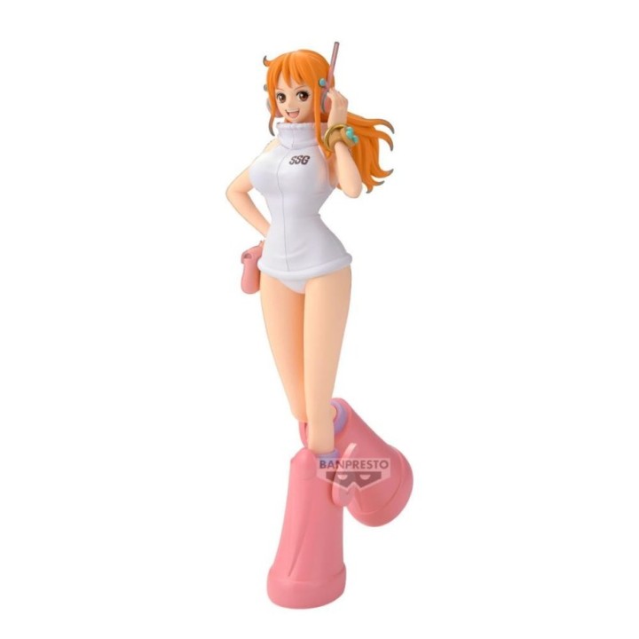 banpresto figura banpresto one piece glitter & glamours egghead nami 23cm