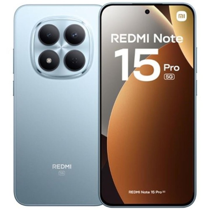 xiaomi movil xiaomi redmi note 15 pro 5g 8gb 256gb 6.8 pulgadas   azul