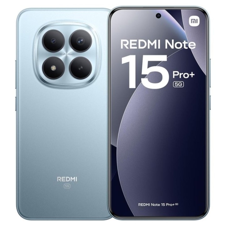 xiaomi movil xiaomi redmi note 15 pro+ 5g 8gb 256gb 6.8 pulgadas azul